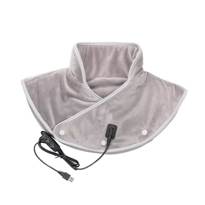 Electric Heating Shoulder Neck Pads Massager USB Three Gear Cervical Brace Wrap Thermal Compress Warm Relaxation Back Brace Tool